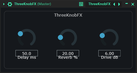ThreeKnobFX